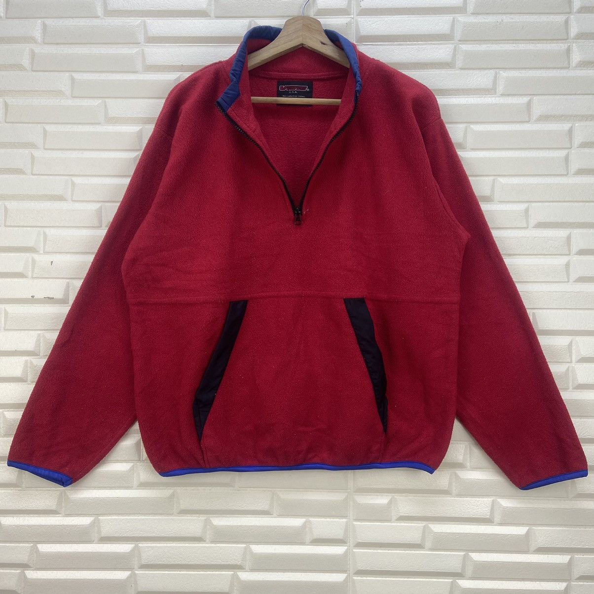 Vans Vans Half Zipper Fleece Jacket Size US S / EU 44-46 / 1 - 1 Thumbnail