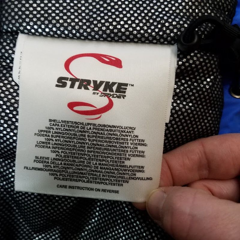Spyder Stryke by Spyder women's jacket size 4 blue black Size S / US 4 / IT 40 - 9 Thumbnail