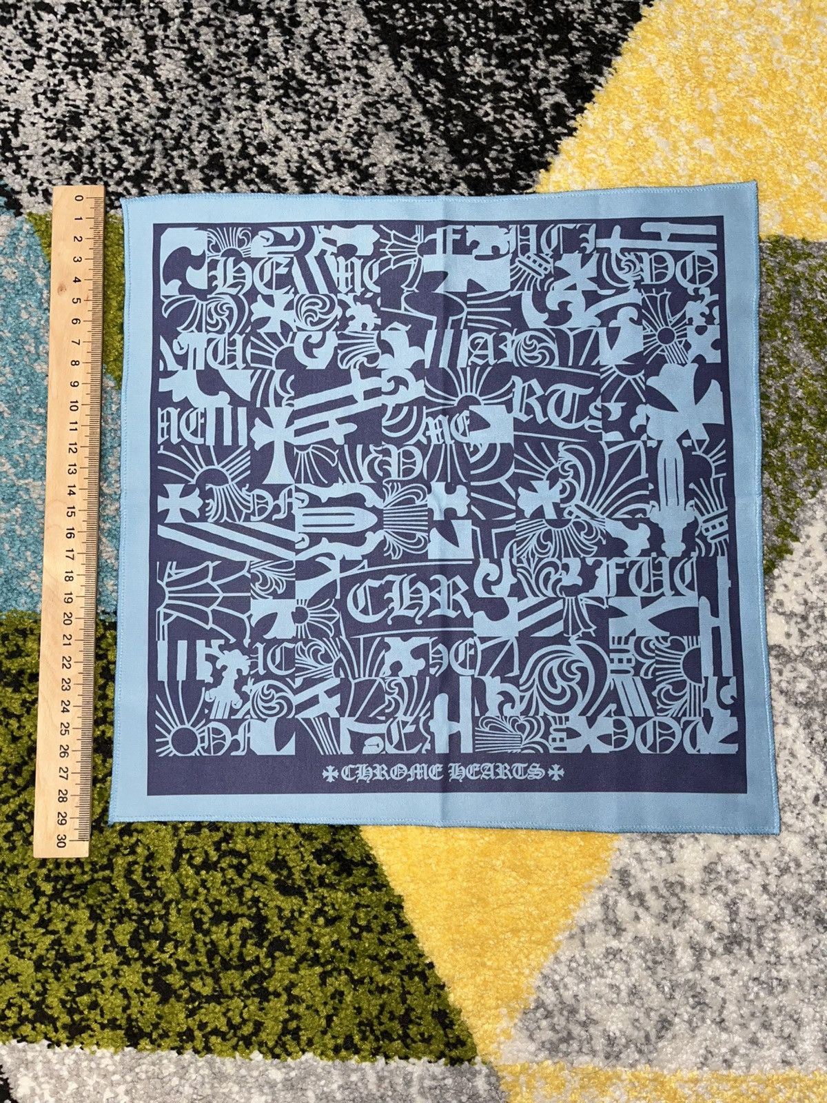 Chrome Hearts Chrome Hearts silk handkerchief Size ONE SIZE - 1 Thumbnail