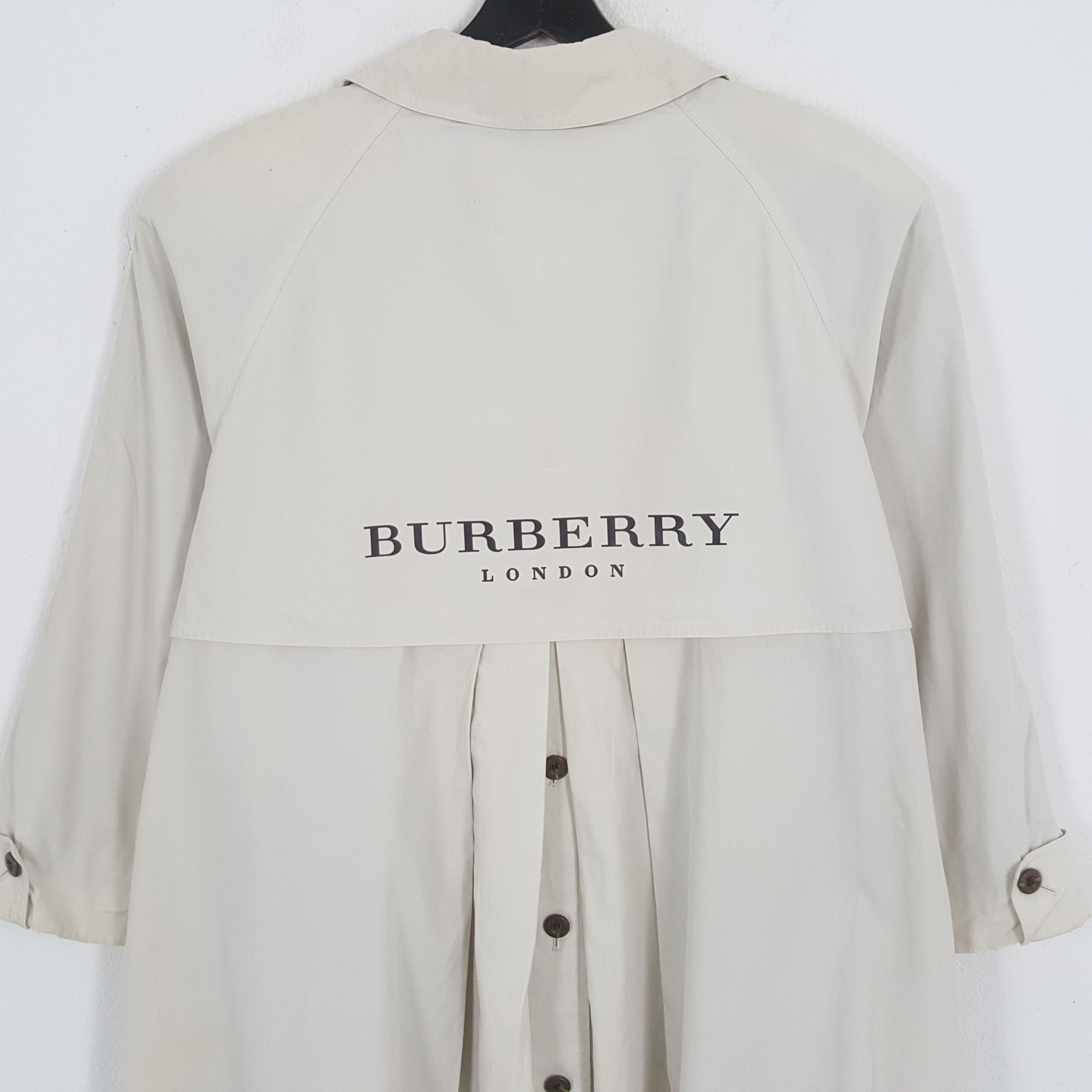 Burberry BURBERRYS Fashion Style Custom Art Trench Jacket Size L / US 10 / IT 46 - 2 Thumbnail