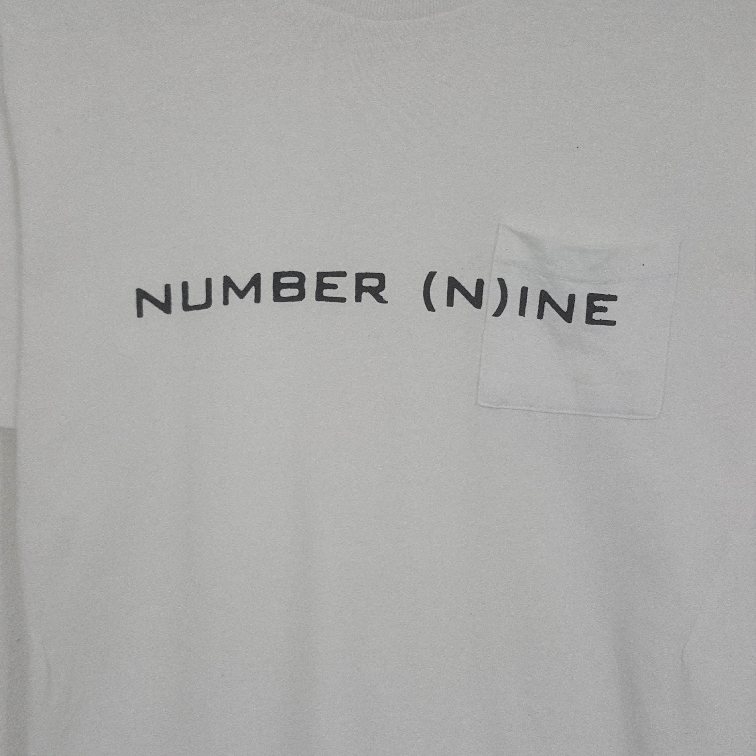 Japanese Brand × Number (N)ine × Vintage Vintage Number (N) ine Custom Art Signature Style Tshirt Size US M / EU 48-50 / 2 - 2 Thumbnail