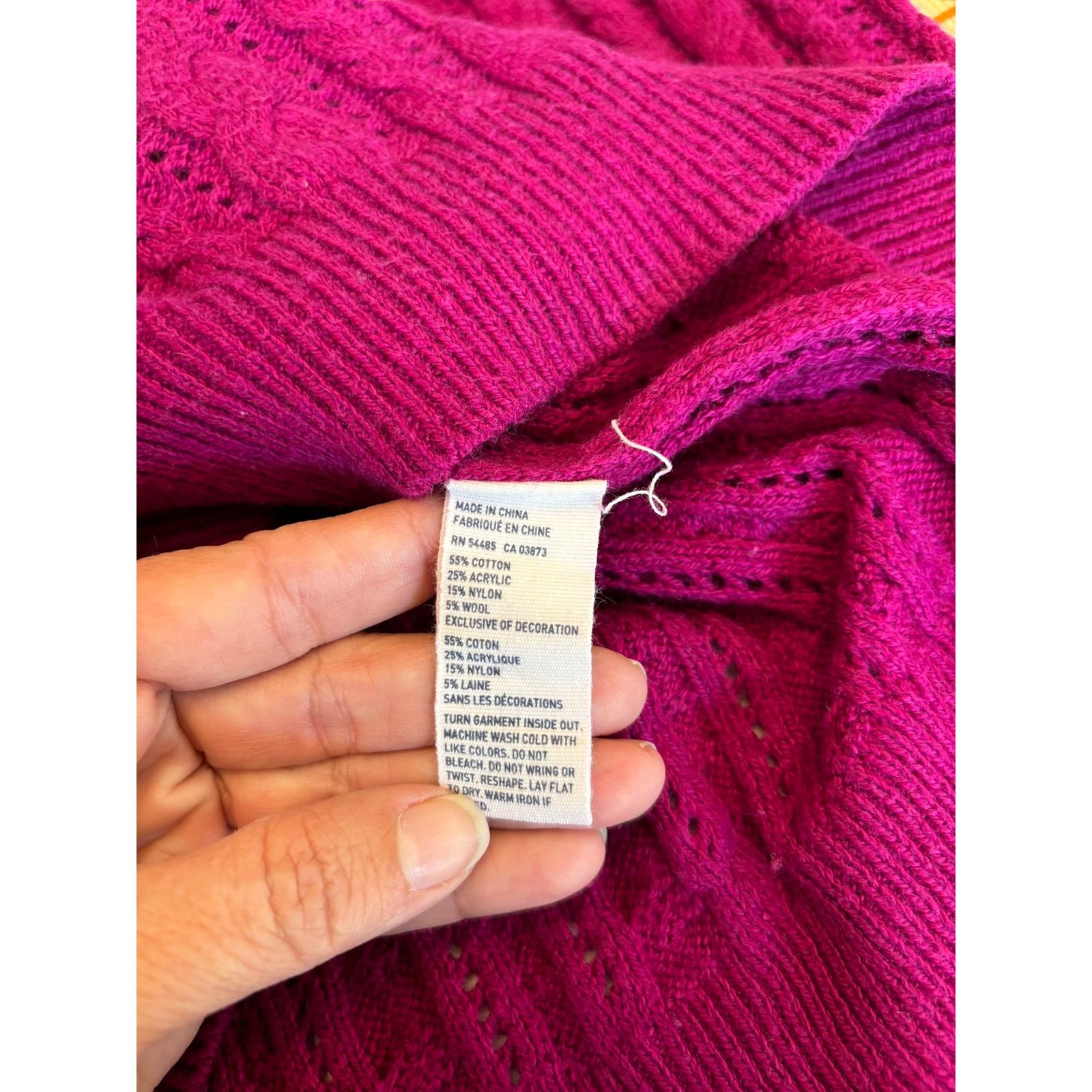 American Eagle Outfitters American Eagle Outfitters Sweater Cable Open Knit Size Small Size S / US 4 / IT 40 - 7 Thumbnail