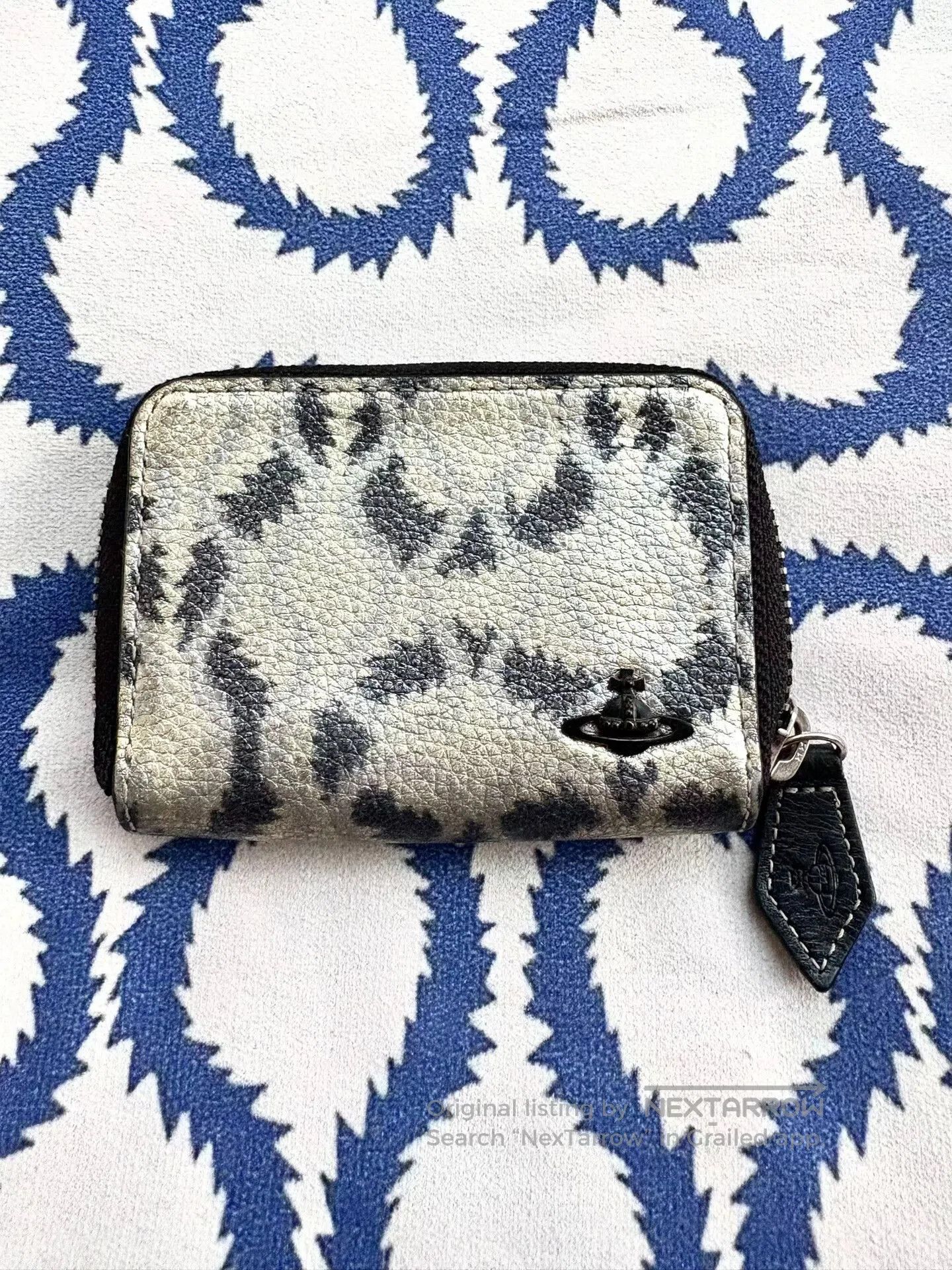 vivienne westwood black silver pirate wallet.