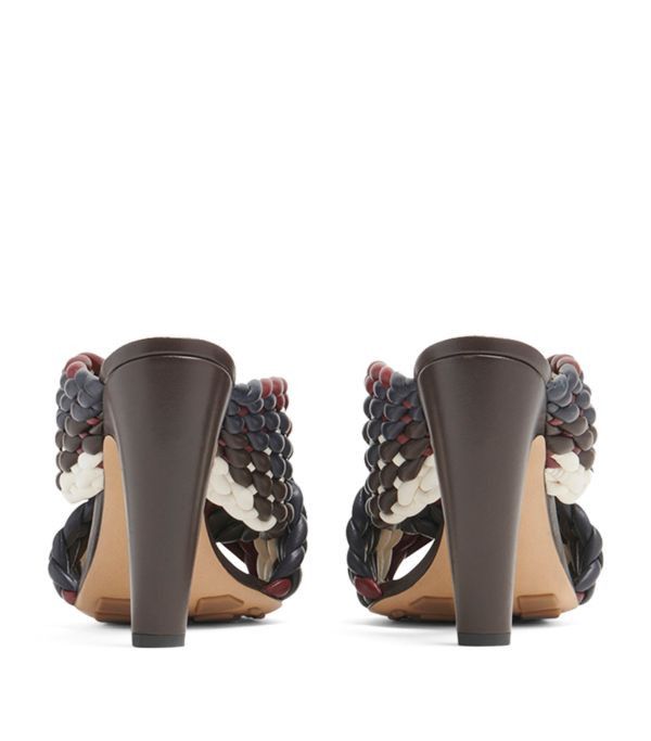 Bottega Veneta o1loc1c0824 Leather Mules & Clogs in Multicolor Size US 9 / IT 39 - 3 Thumbnail