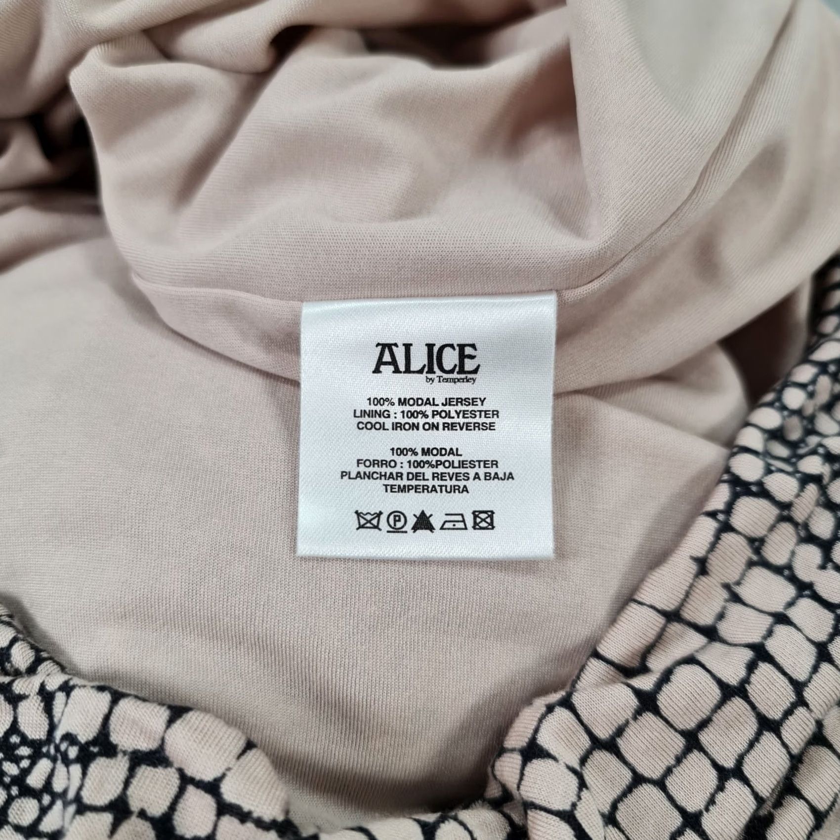 Vintage Alice by Temperley Brown Womens Knee Length Bodycon Dress Size L / US 10 / IT 46 - 7 Thumbnail