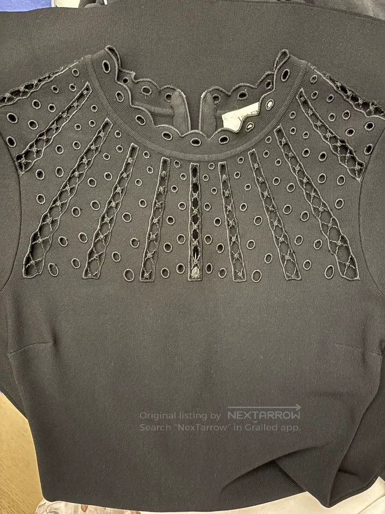 Valentino Valentino Haute couture black dress Size XS / US 0-2 / IT 36-38 - 2 Thumbnail