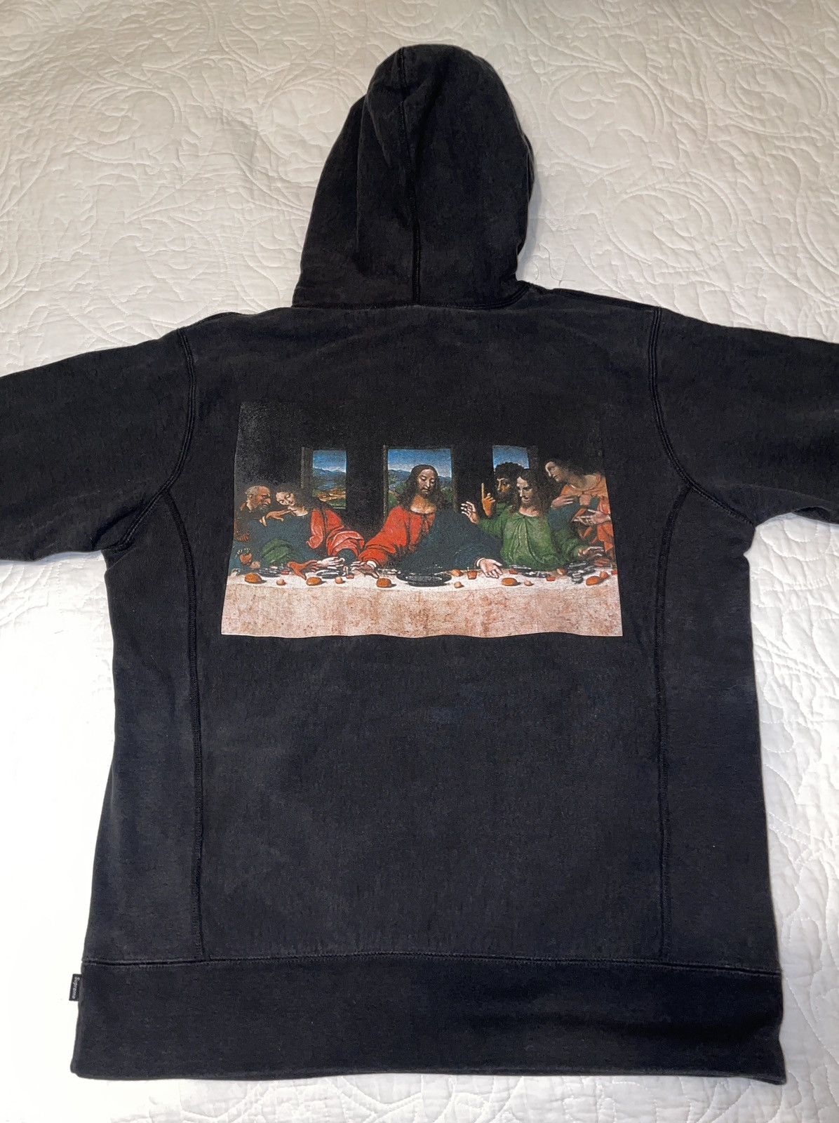Supreme Supreme Last Supper Hoodie Sweatshirt Black XL Size US XL / EU 56 / 4 - 1 Thumbnail