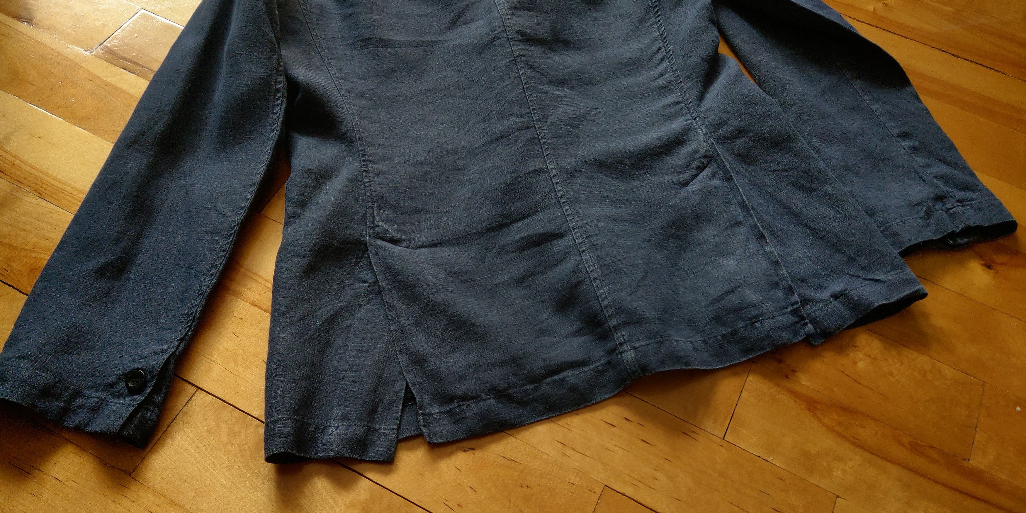 Our Legacy Vintage 100% Linen Kimono Jacket goth alt Darkfashion Rare Size XS / US 0-2 / IT 36-38 - 13 Thumbnail