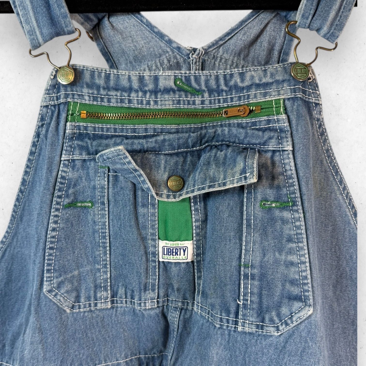 Liberty Vintage Liberty Denim Bib Overalls Men's Size 44x30 Cotton Size US 44 / EU 60 - 3 Thumbnail