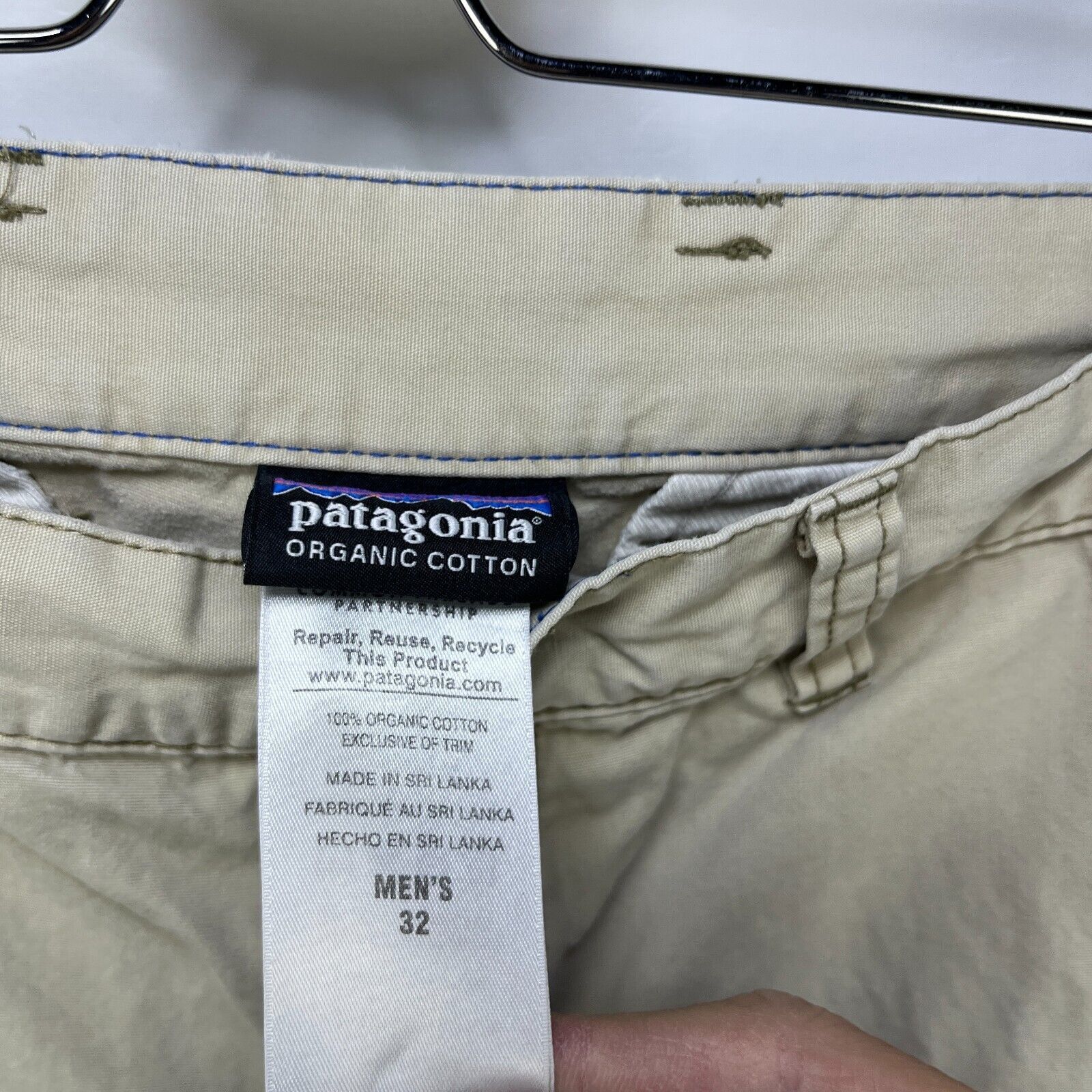 Patagonia × Vintage Vintage Patagonia Organic Cotton Shorts 32 Size US 32 / EU 48 - 7 Thumbnail