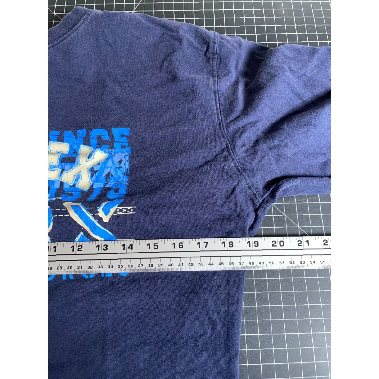 Avirex VINTAGE Avirex T-Shirt Mens Small Dark Blue Long Sleeve Graphic Print Retro VTG Streetwear Crew Neck Size US S / EU 44-46 / 1 - 6 Thumbnail
