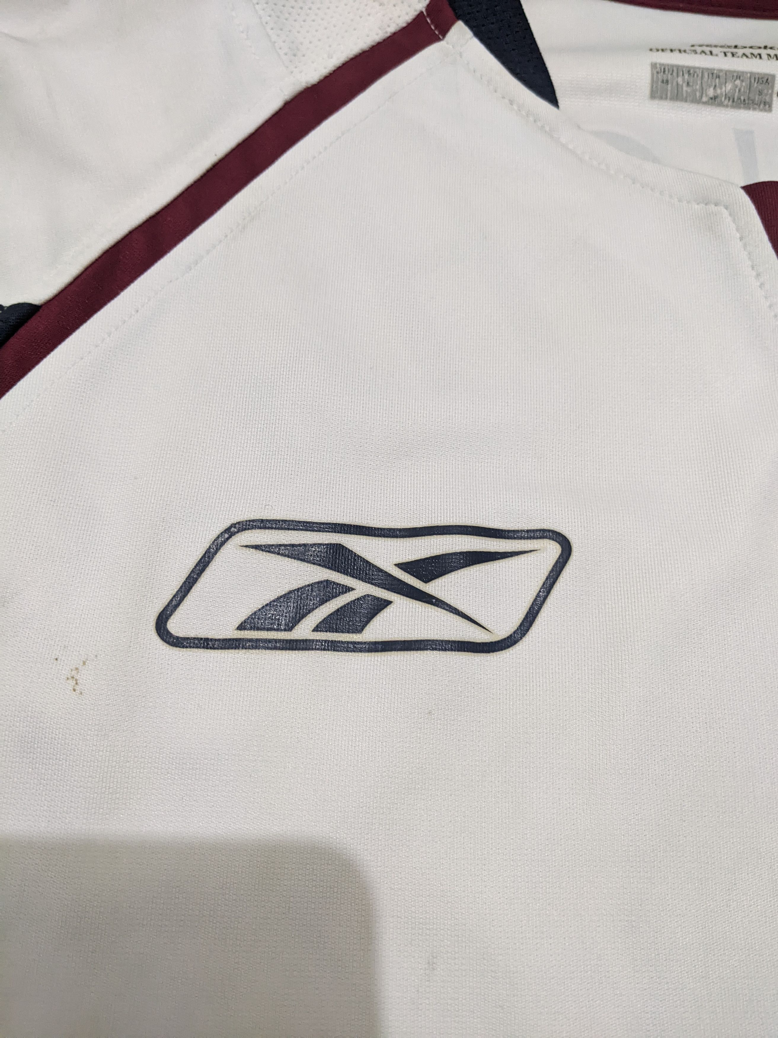 Reebok West ham 2005-07 away Sheringham Jersey football shirt Size US M / EU 48-50 / 2 - 7 Thumbnail