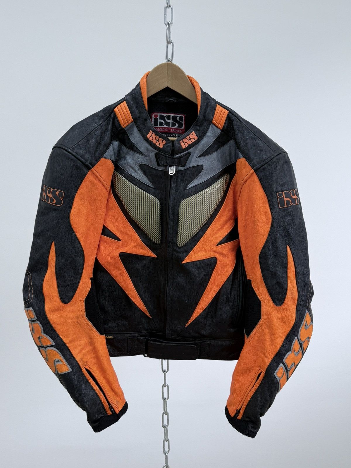 Japanese Brand Vintage IXS Moto Leather Jacket Size US XL / EU 56 / 4 - 4 Thumbnail