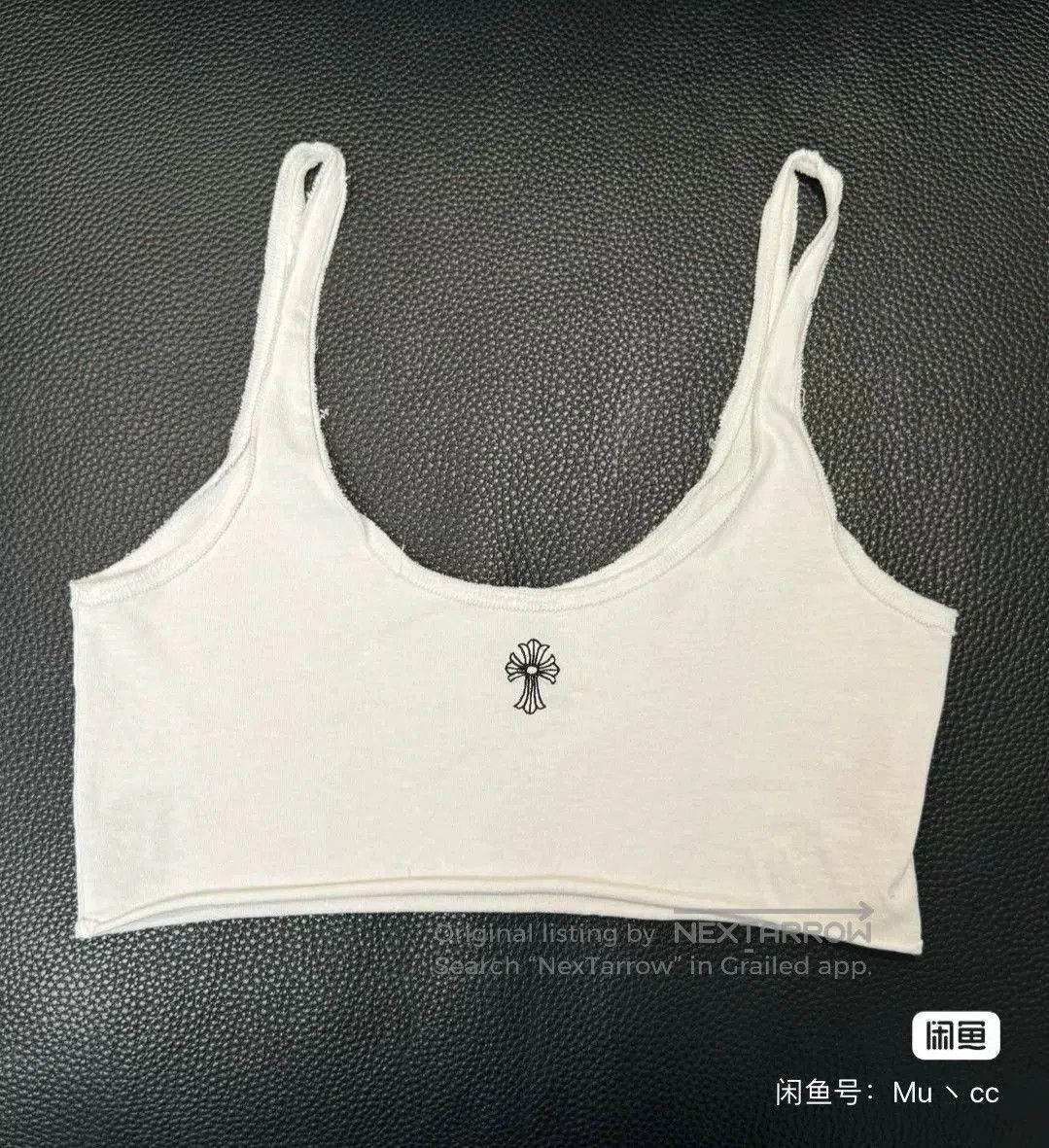 Chrome Hearts chrome hearts embroidered crop tank top. Size S / US 4 / IT 40 - 2 Thumbnail