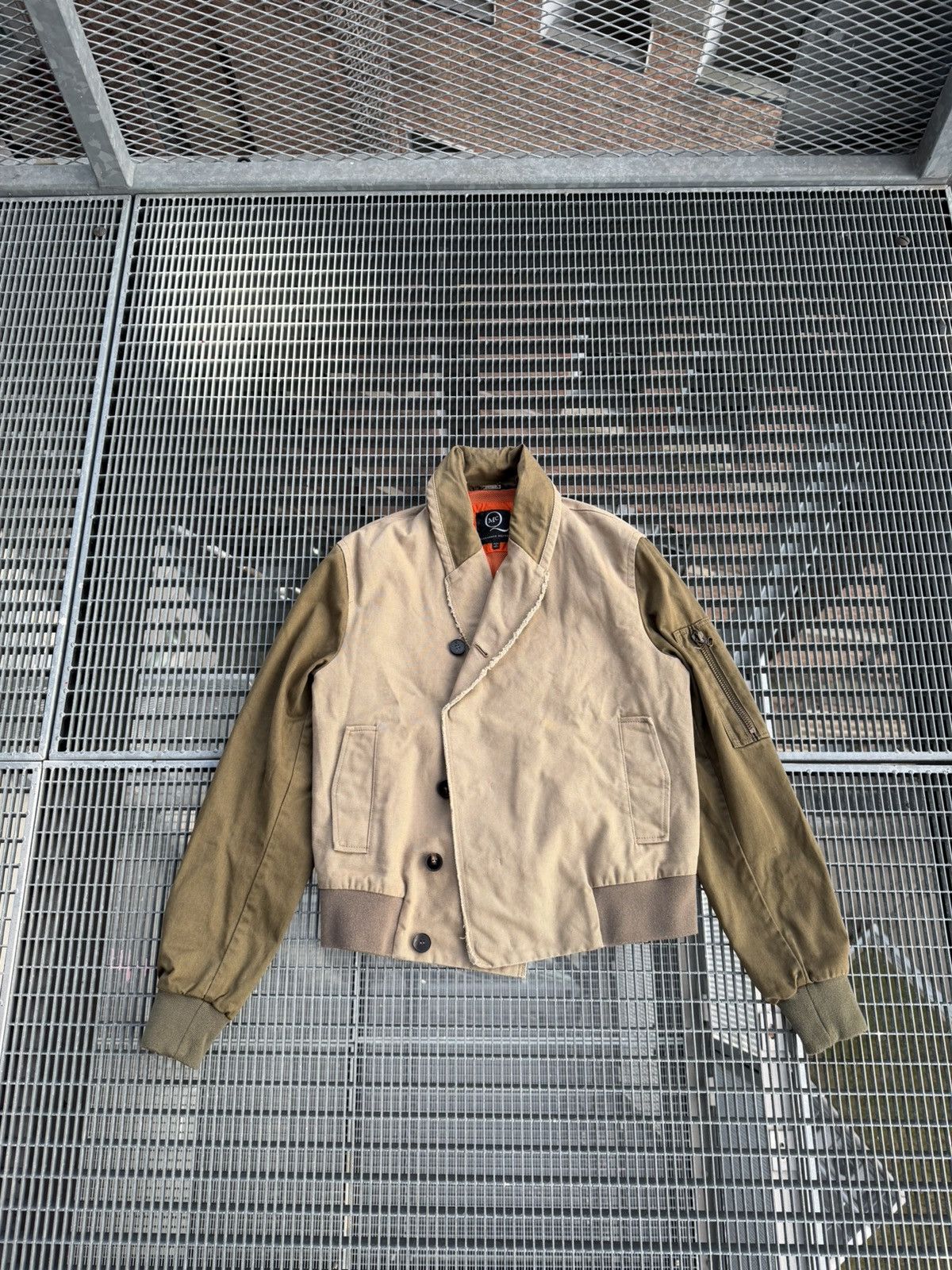 McQ Alexander McQueen McQ By Alexander McQueen Double Breasted Work Type Jacket Size US M / EU 48-50 / 2 - 1 Thumbnail
