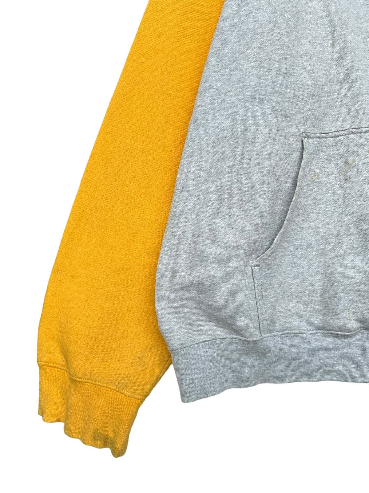 Stussy × Vintage Vintage 90s Stussy Hoodie Distressed Zipup Baggy Hoodie Size US XL / EU 56 / 4 - 5 Thumbnail