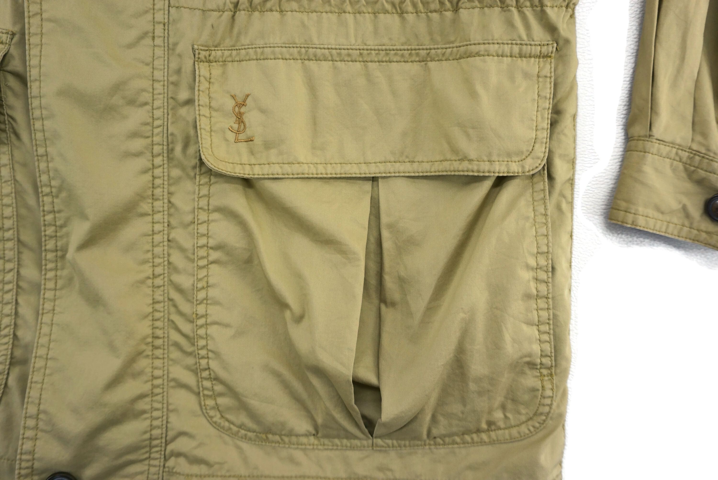 Yves Saint Laurent YSL Sportswear Essess Fashion Field Hunting Windbreaker Size US L / EU 52-54 / 3 - 6 Thumbnail