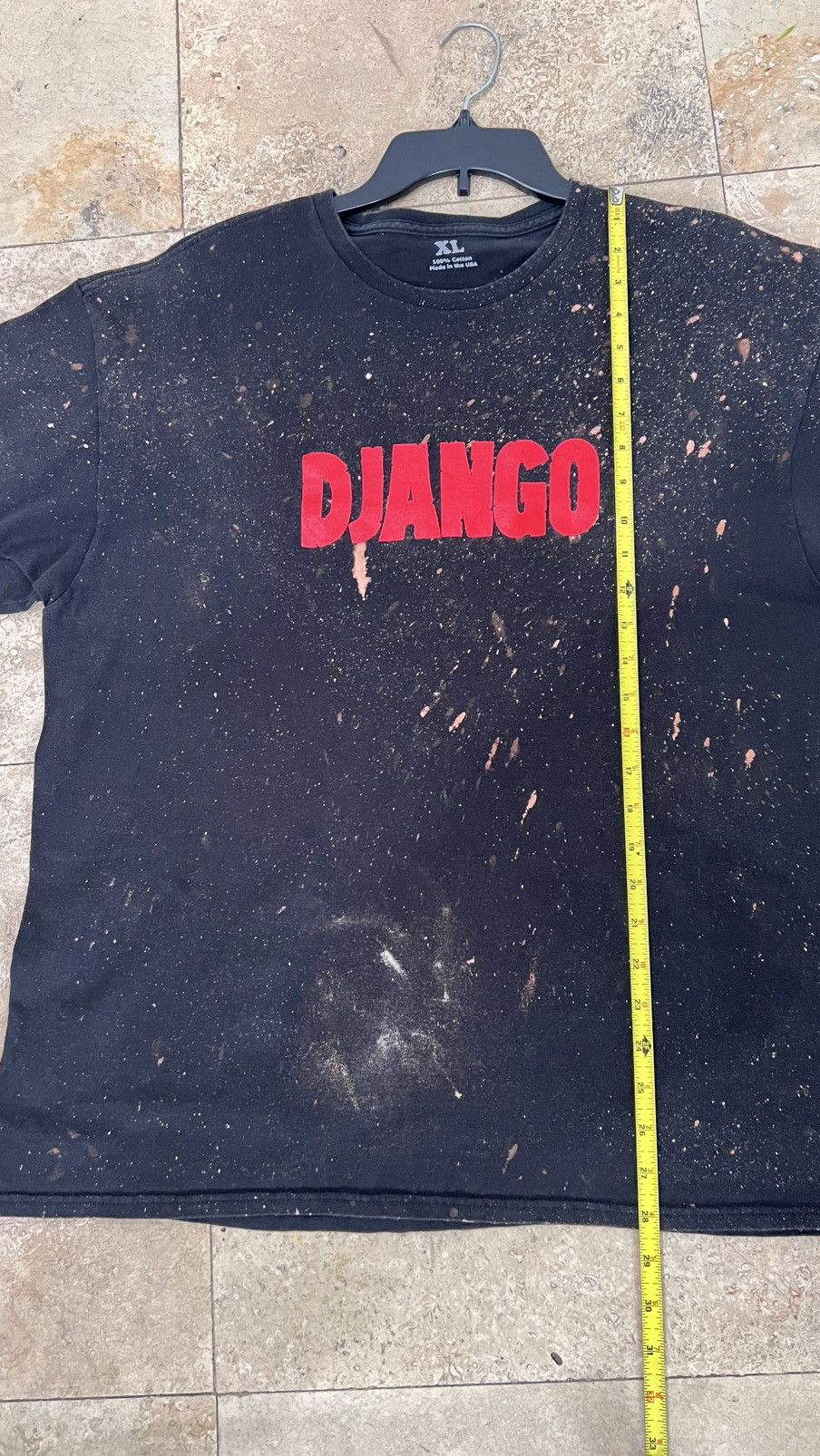 Vintage DJango - Jamie Foxx Printed on back - Movie Tshirt Size XL Size US XL / EU 56 / 4 - 5 Thumbnail