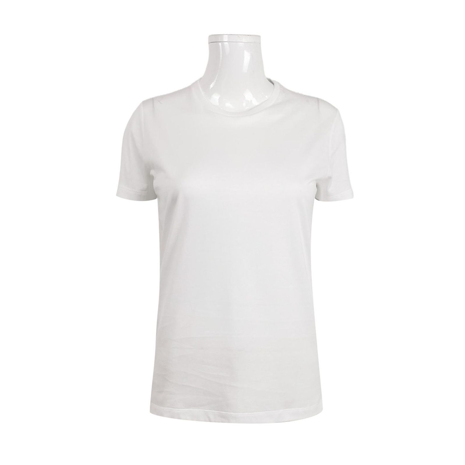 Prada Prada Classic Cotton Crew Neck T-Shirt 0089 Size M / US 6-8 / IT 42-44 - 1 Thumbnail