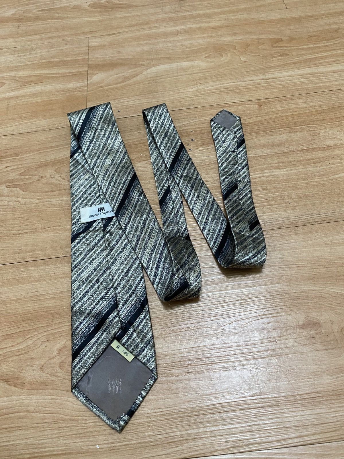 Issey Miyake Vintage 90s im product by issey miyake ties Size ONE SIZE - 3 Thumbnail