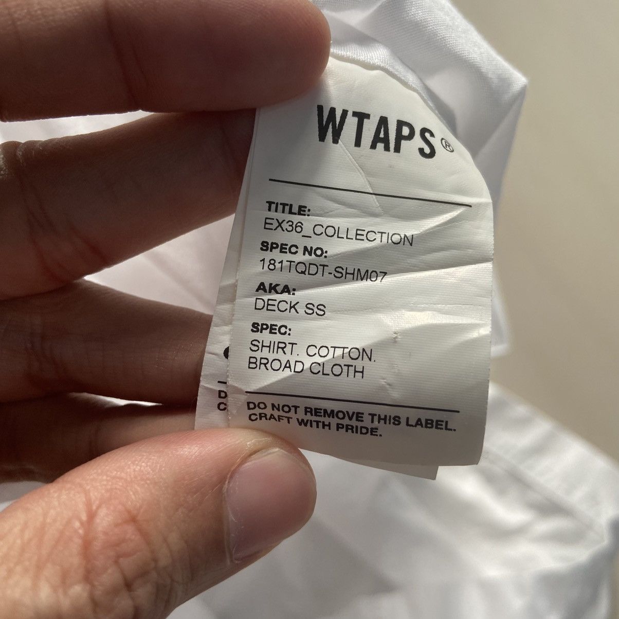 Wtaps WTAPS Double Pocket Button Up Shirt Size US L / EU 52-54 / 3 - 9 Thumbnail