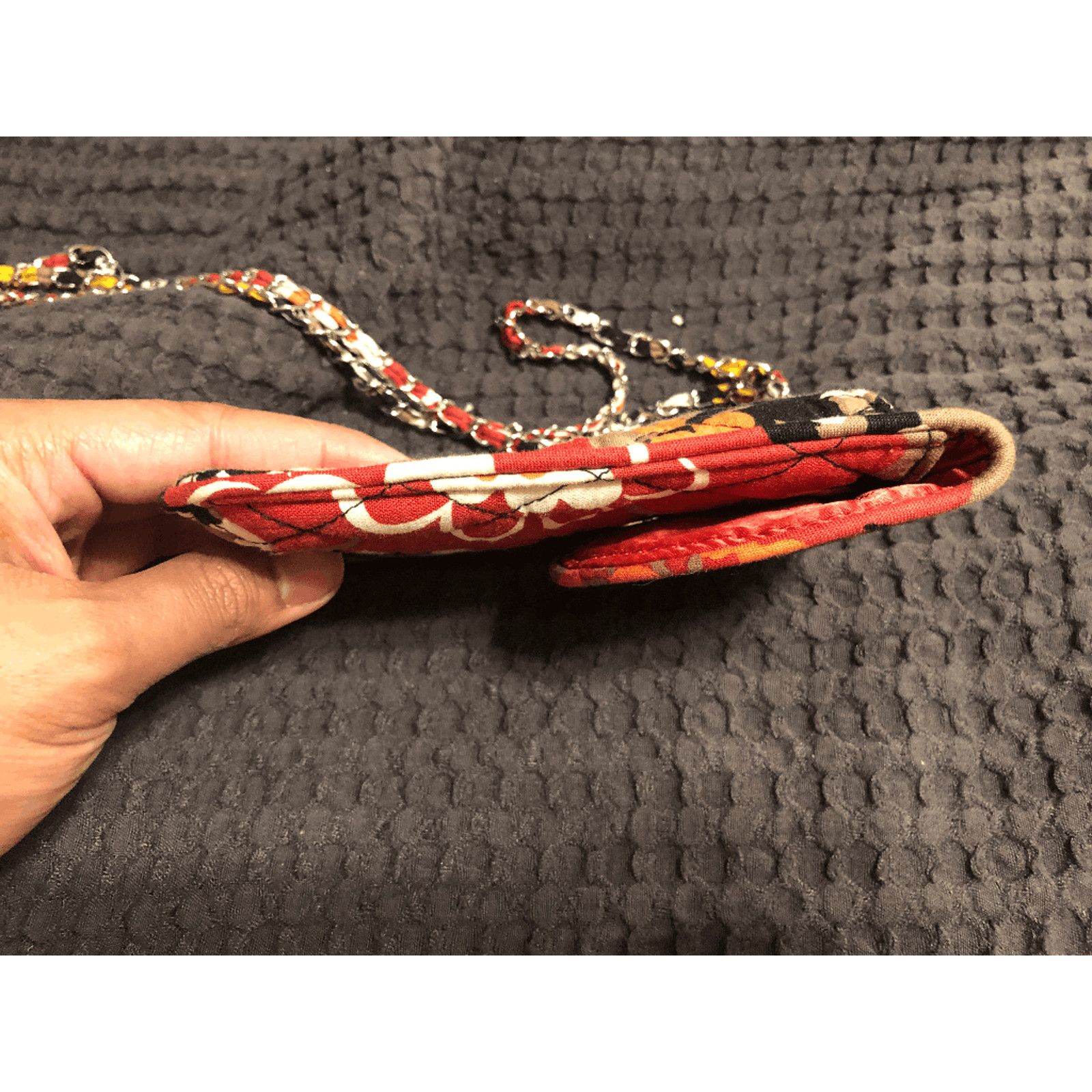 Vera Bradley VERA BRADLEY Bittersweet CELL PHONE BAG & FABRIC CHAIN Size ONE SIZE - 3 Thumbnail