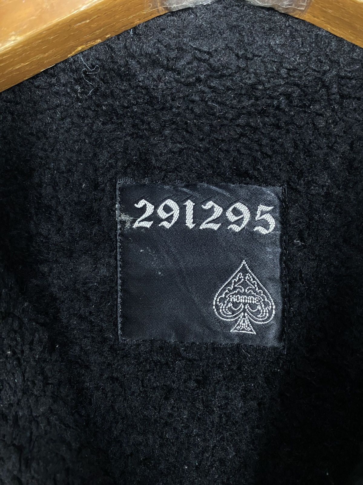 Japanese Brand Rare‼️ 291295 Homme Quited Zipper Jacket Size US S / EU 44-46 / 1 - 6 Thumbnail