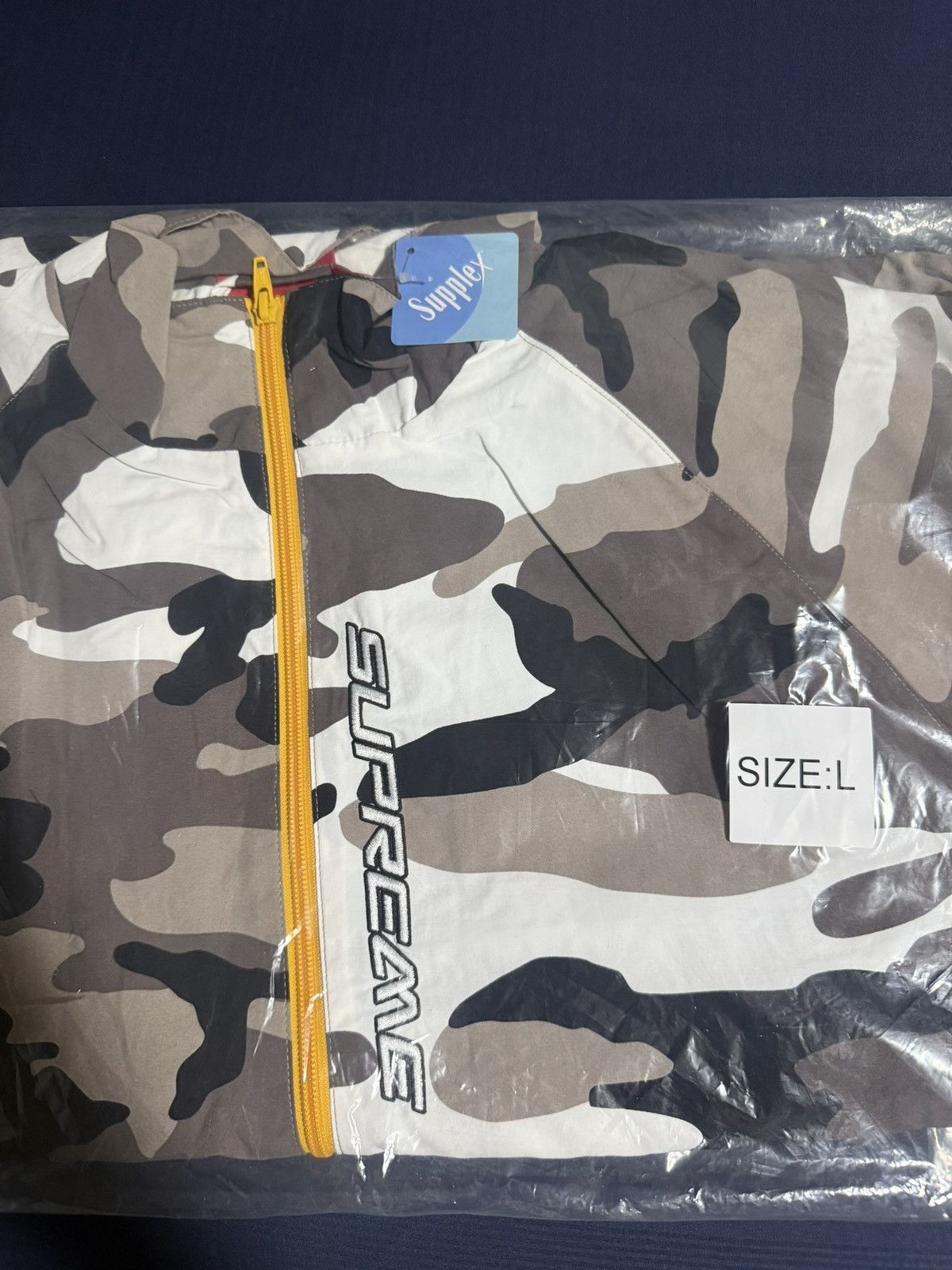 【SUPREME】 Contrast Zip Track Jacket  Camo - 25SS Supreme Contrast Zip Track Jacket 6colors 25SS | eBay