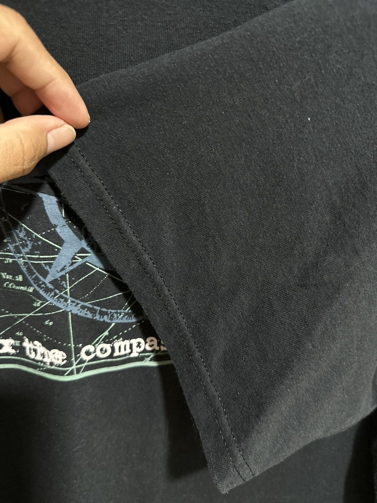 Fruit Of The Loom × Vintage Vintage Box The Compass Faded Tee Size US XL / EU 56 / 4 - 3 Thumbnail