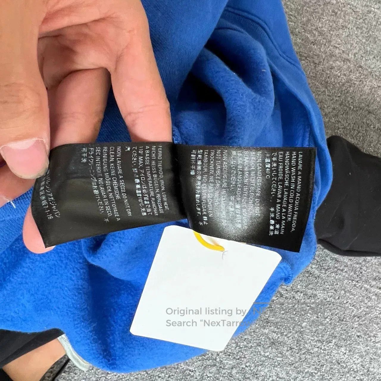 Balenciaga Balenciaga Blue Hoodie XS Size. Size US XS / EU 42 / 0 - 5 Thumbnail