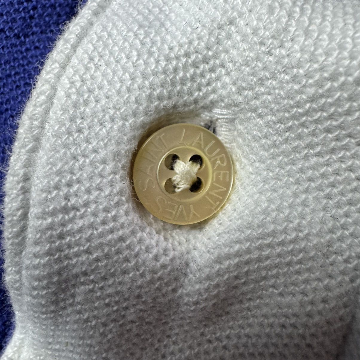 Vintage × Yves Saint Laurent Vintage Yves Saint Laurent Polo Tee Size US XL / EU 56 / 4 - 8 Thumbnail