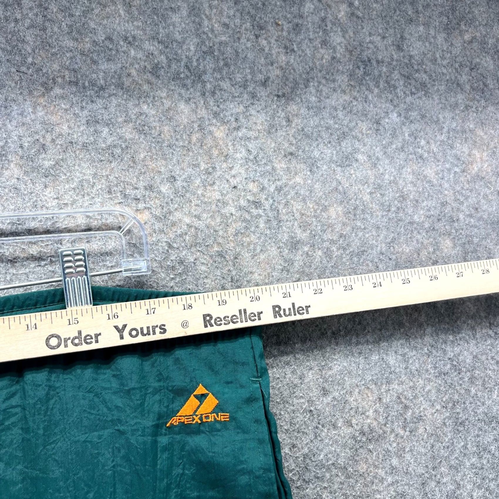 Vintage VTG Miami University Pants Large Green Apex One Nylon Windbreaker Lined Straight Inseam 31 in Men Size US 33 - 7 Thumbnail