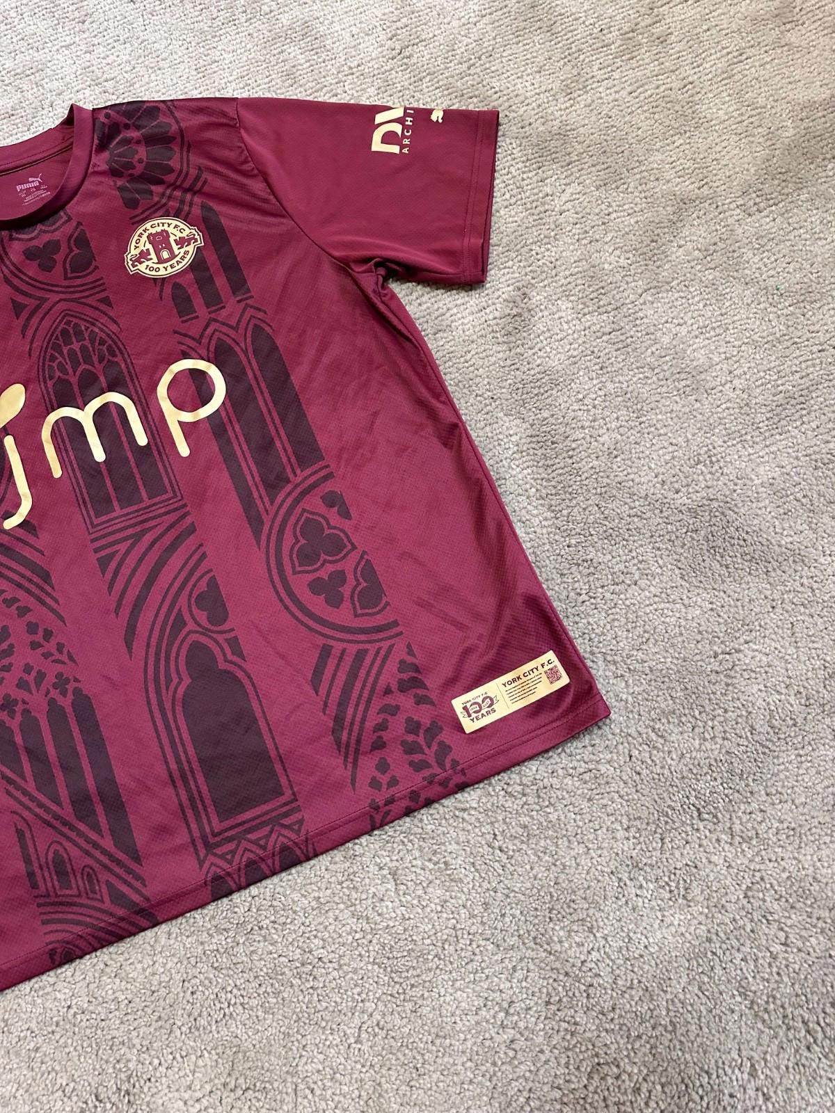 Designer York City FC Limited Edition Home Shirt 2022/23 (2XL) Size US XXL / EU 58 / 5 - 2 Thumbnail