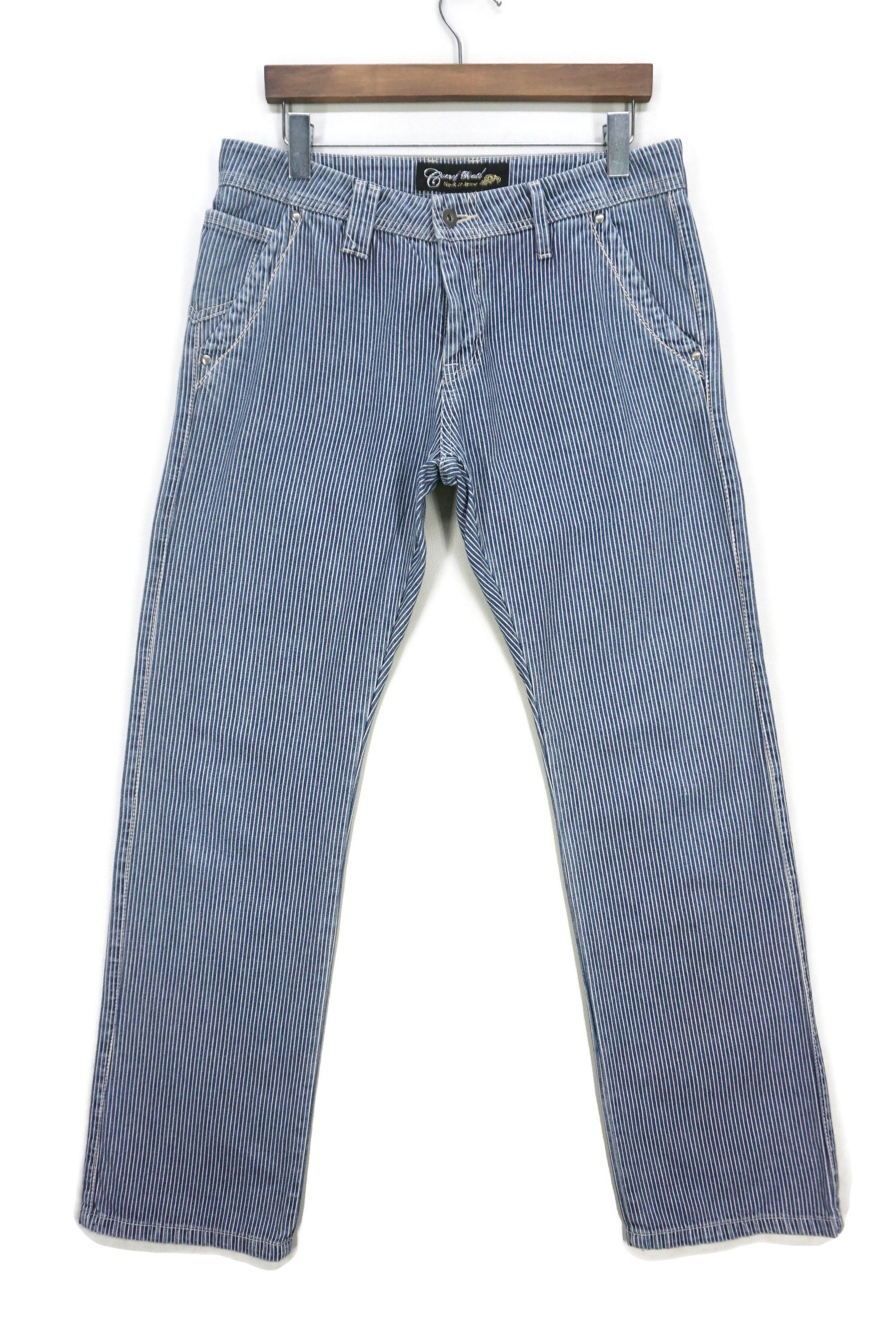 Japanese Brand Camel Road Jeans Size 28 fit W33xL32.5 Baggy Hickory Denim Size 28" / US 6 / IT 42 - 1 Thumbnail
