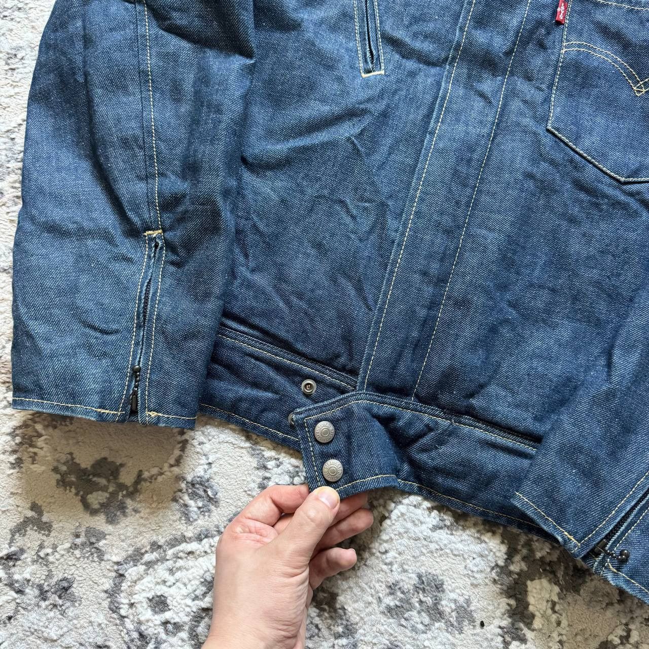 Levi's Vintage Clothing Vintage Levi's Engineered Jeans Trucker Japan Denim Jacket Size US L / EU 52-54 / 3 - 4 Thumbnail