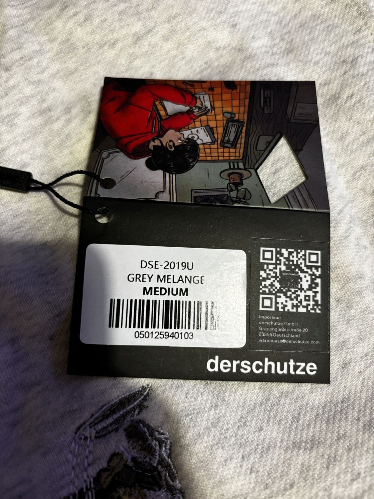 Derschutze Derschutze Embroidered Crewneck Size US M / EU 48-50 / 2 - 3 Thumbnail