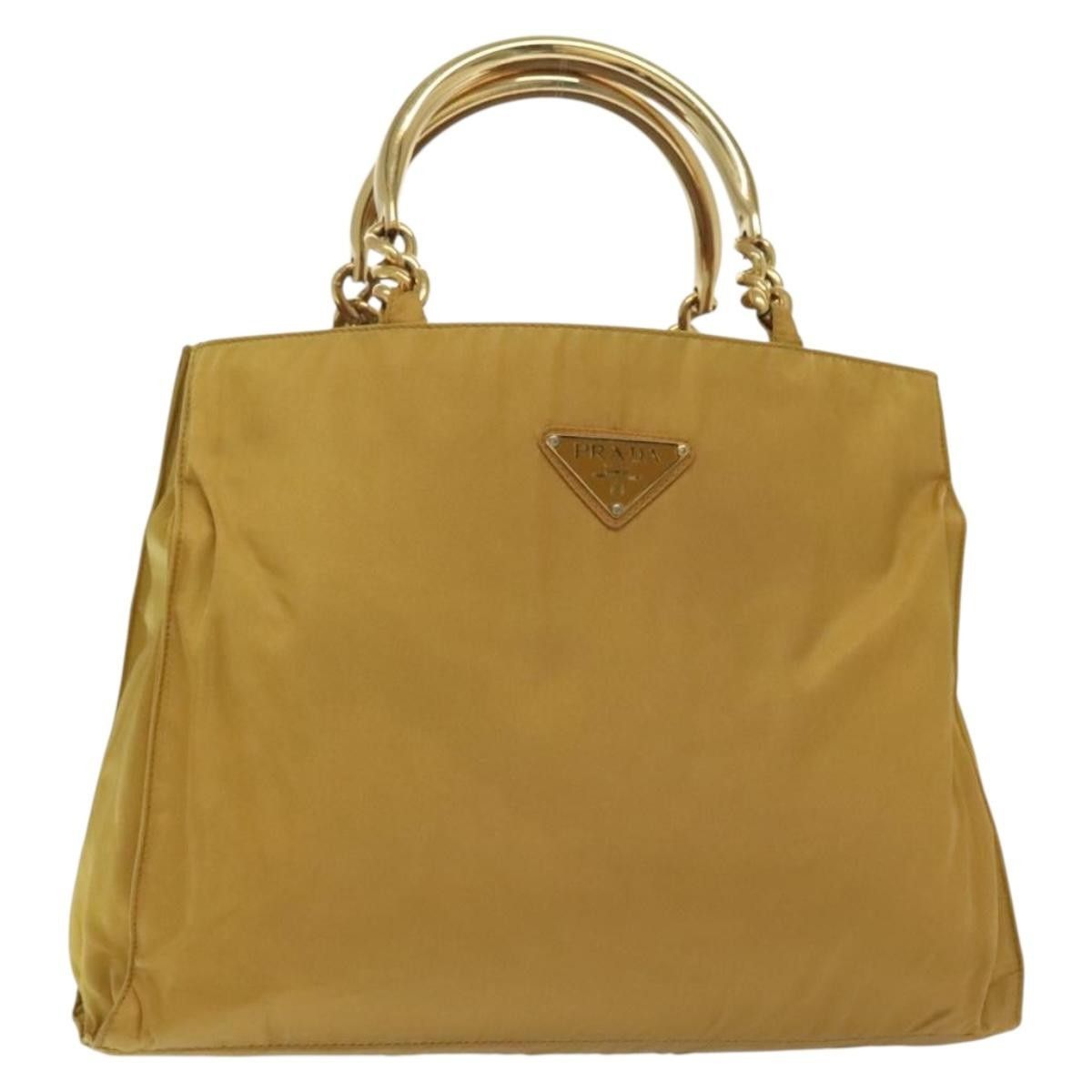 Prada Prada Metal Handles Tote Tessuto Size ONE SIZE - 1 Thumbnail