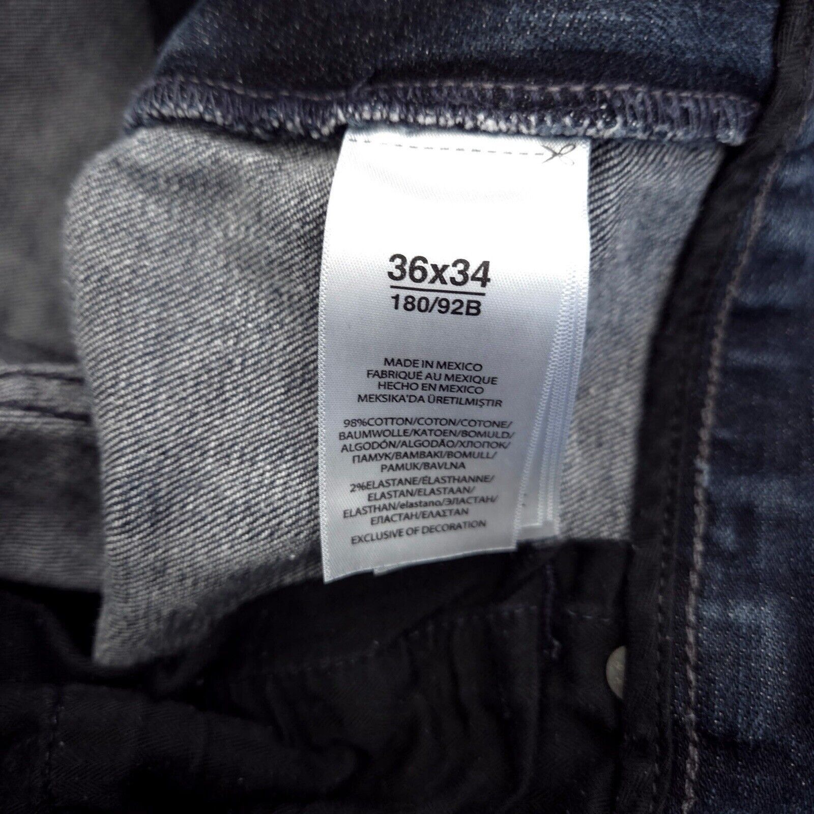 Polo Ralph Lauren Polo Ralph Lauren The Prospect Jeans Mens 36x32 Dark Wash Size US 36 / EU 52 - 3 Thumbnail