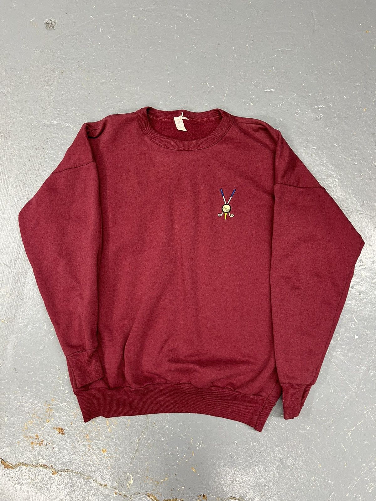 Russell Athletic × Vintage Crazy Vintage 80s Essential Russell Athletic Golf Sweatshirt Size US M / EU 48-50 / 2 - 1 Thumbnail