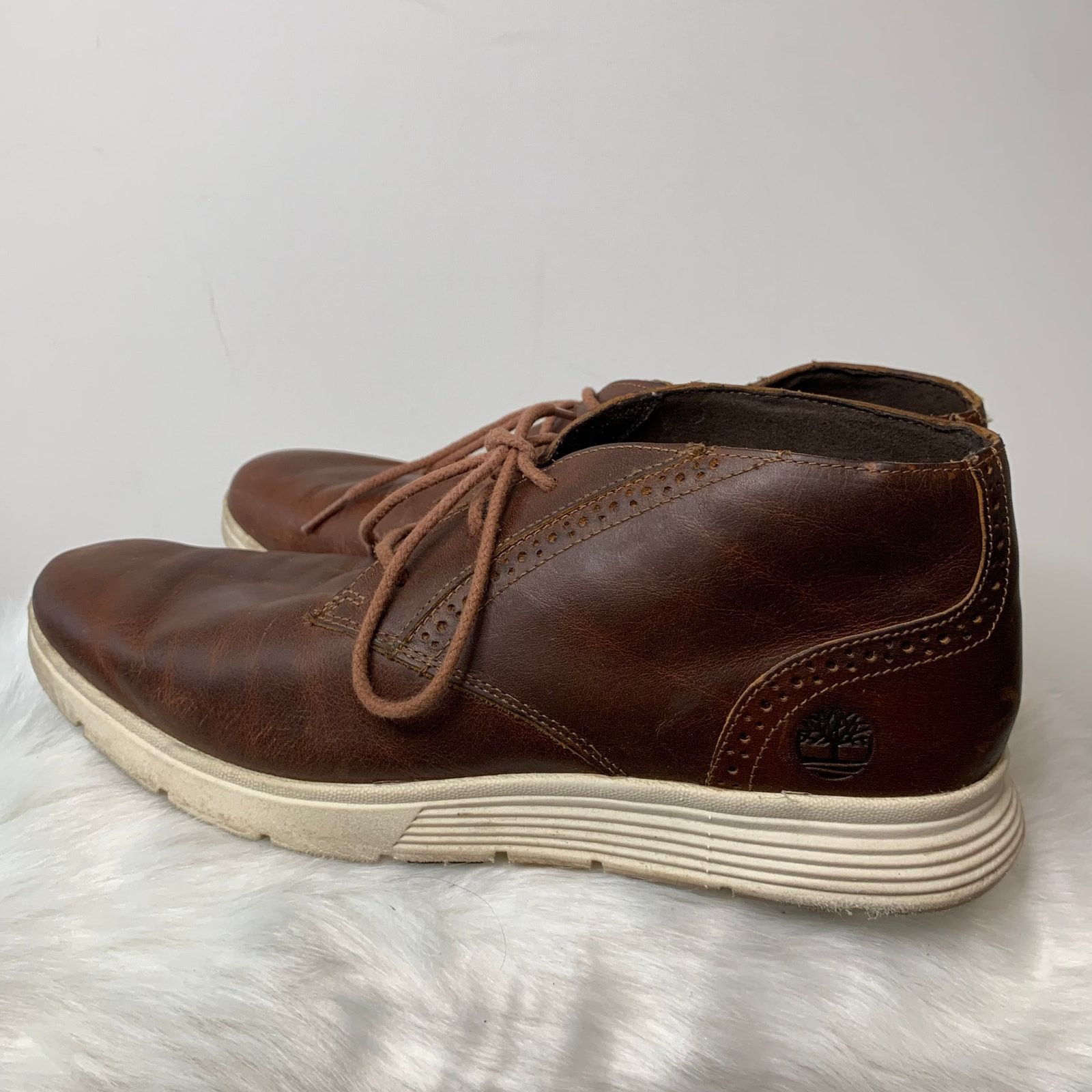 Timberland Timberland Brown Leather Men's Oxford Shoes Size 9 Size US 9 / EU 42 - 4 Thumbnail
