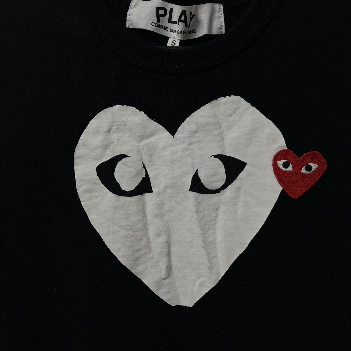 Comme des Garcons Vintage Play Come Des Garçons T-Shirt Big Logo Size US S / EU 44-46 / 1 - 5 Thumbnail