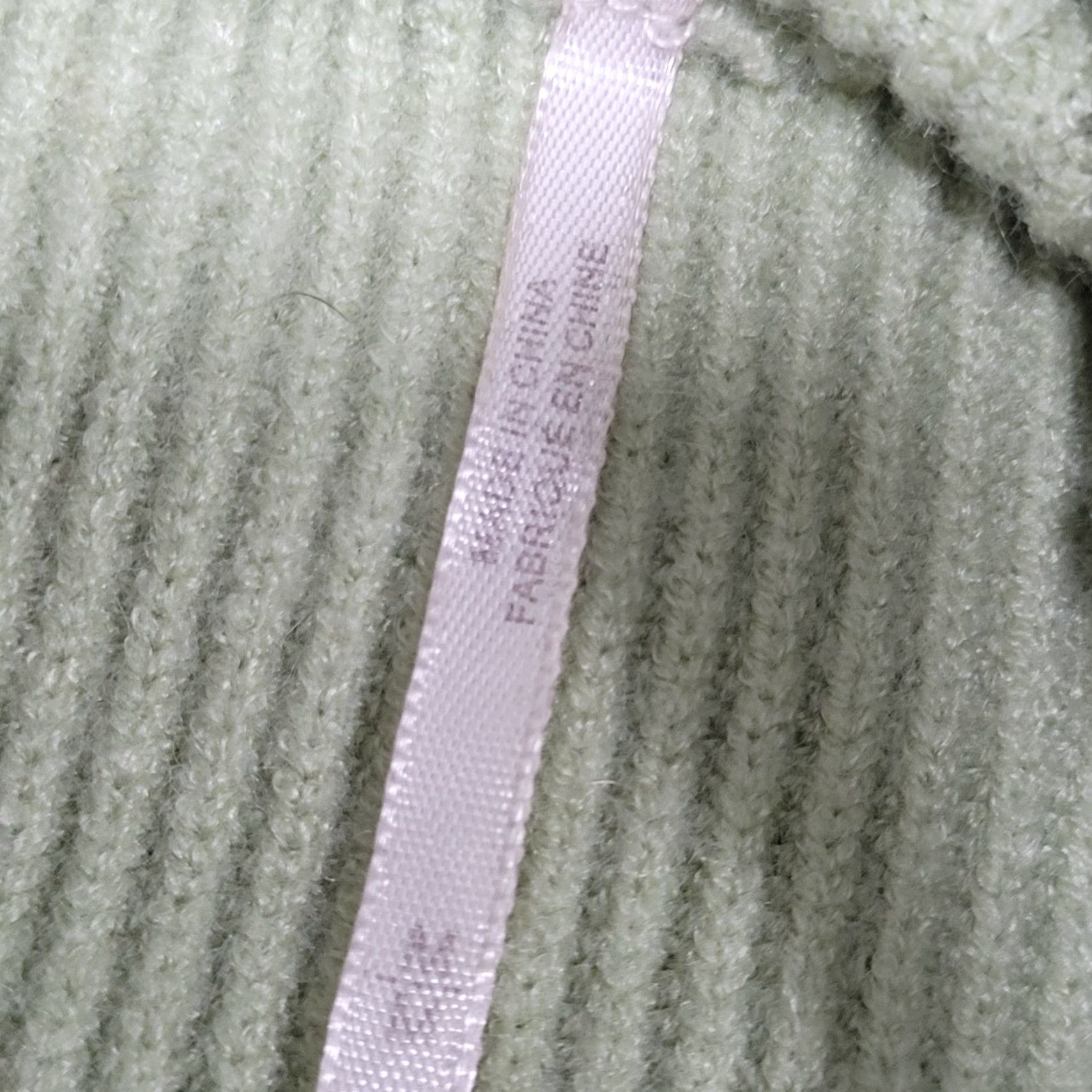 Free People Free People Green Knit Oversized Pullover Turtleneck Sweater Size Medium M Size M / US 6-8 / IT 42-44 - 3 Thumbnail