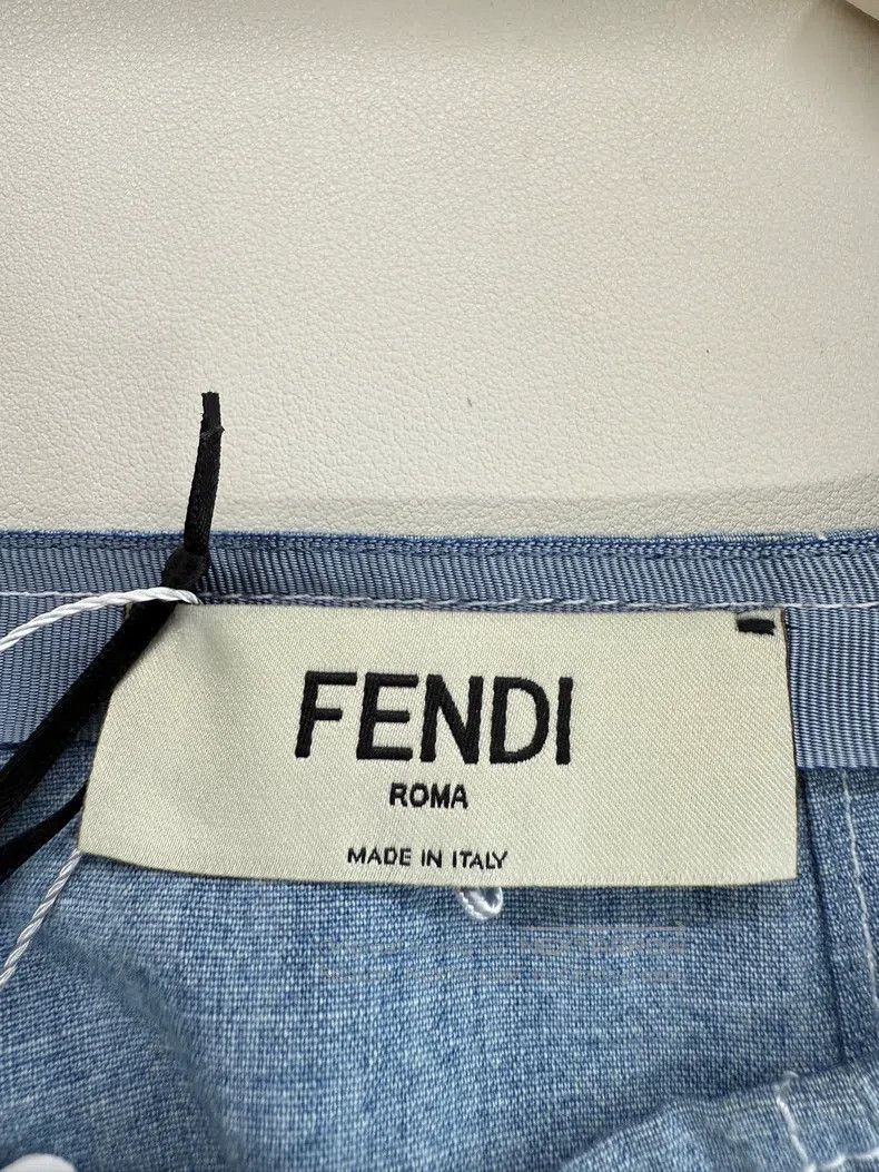 Fendi Fendi Denim skirt Size 42" / US 20 - 3 Thumbnail