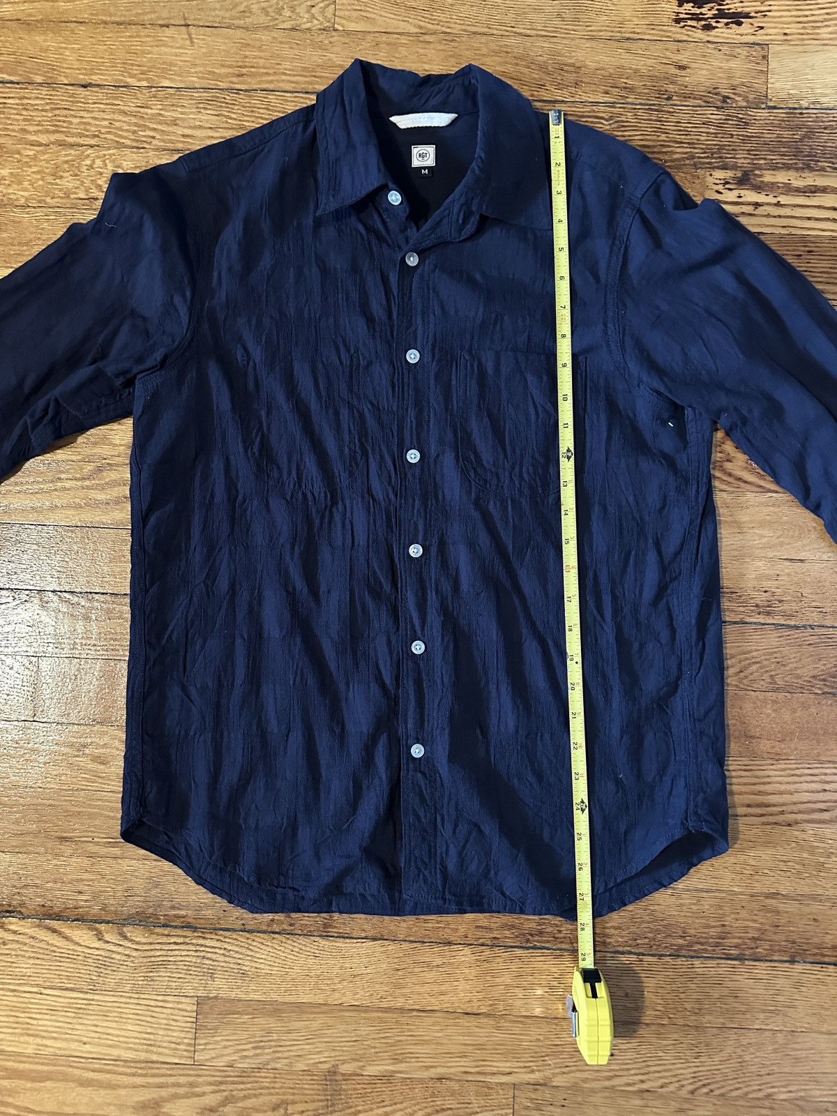 Rogue Territory Rogue Territory (RGT) Navy Checkered Shirt - Size M Size US M / EU 48-50 / 2 - 6 Thumbnail