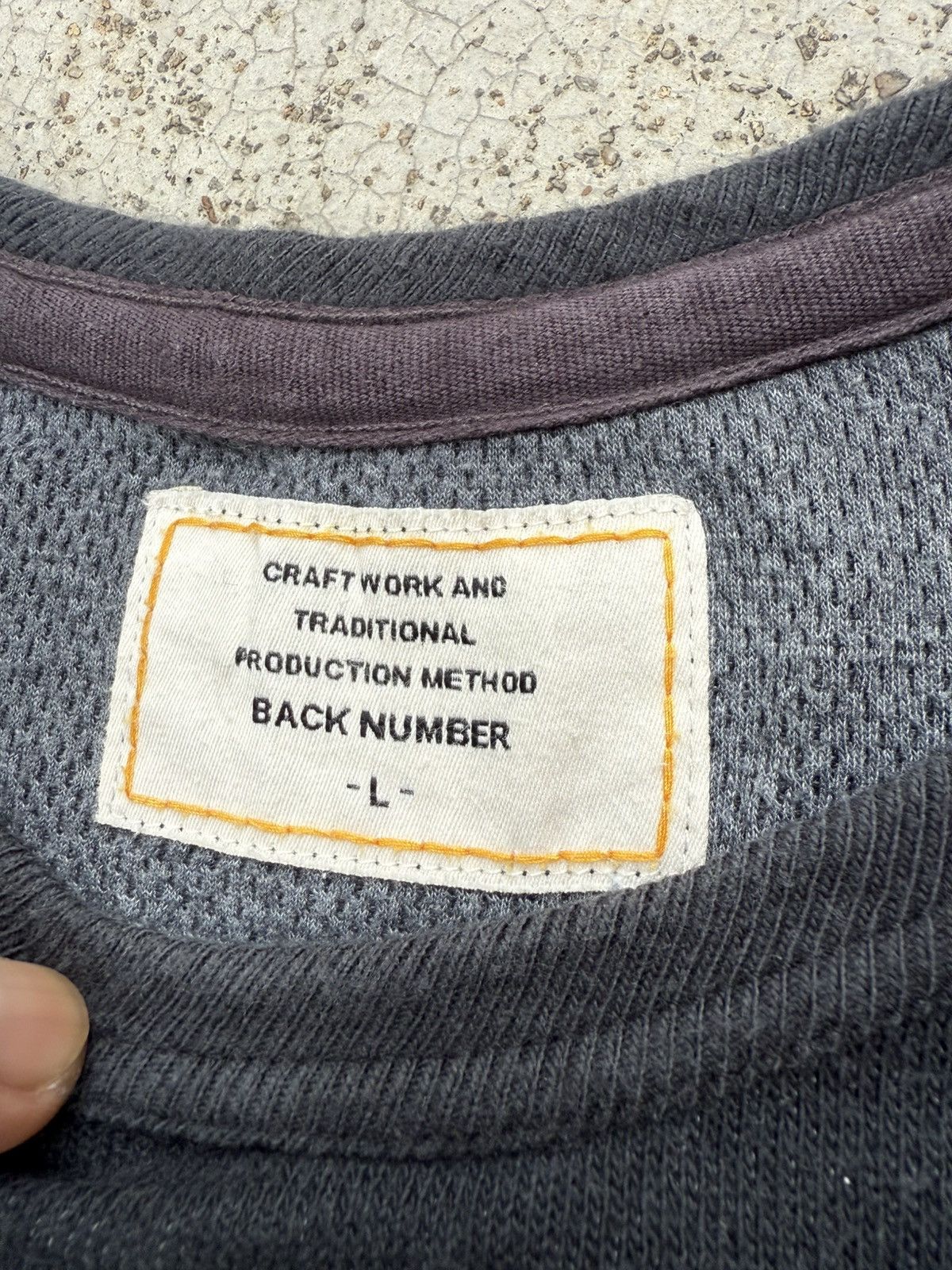 Freewheelers ⚡️Back Number Military Roundneck Sweatshirt - L Size US M / EU 48-50 / 2 - 5 Thumbnail