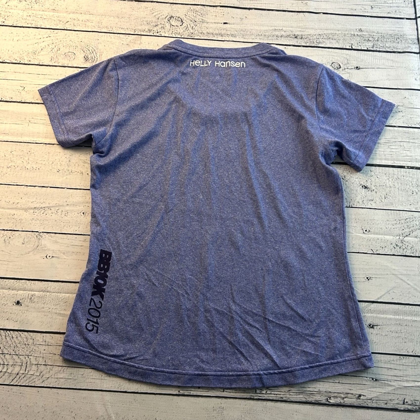 Helly Hansen Helly Hansen Bolder Boulder 2015 Short Sleeve T-Shirt Women S Purple Athletic Shirt Womens Short Sleeve T Shirt 2015 Boulder Size S / US 4 / IT 40 - 5 Thumbnail