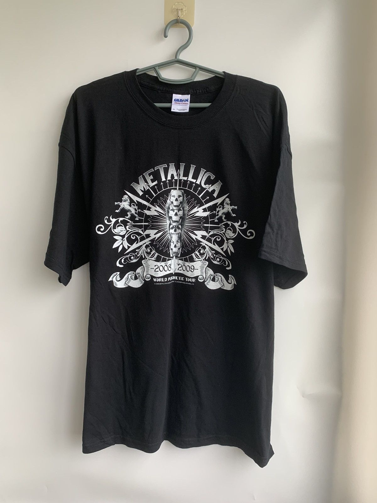 Vintage Metallica World Magnetic Tour 2008-2009 T-Shirt