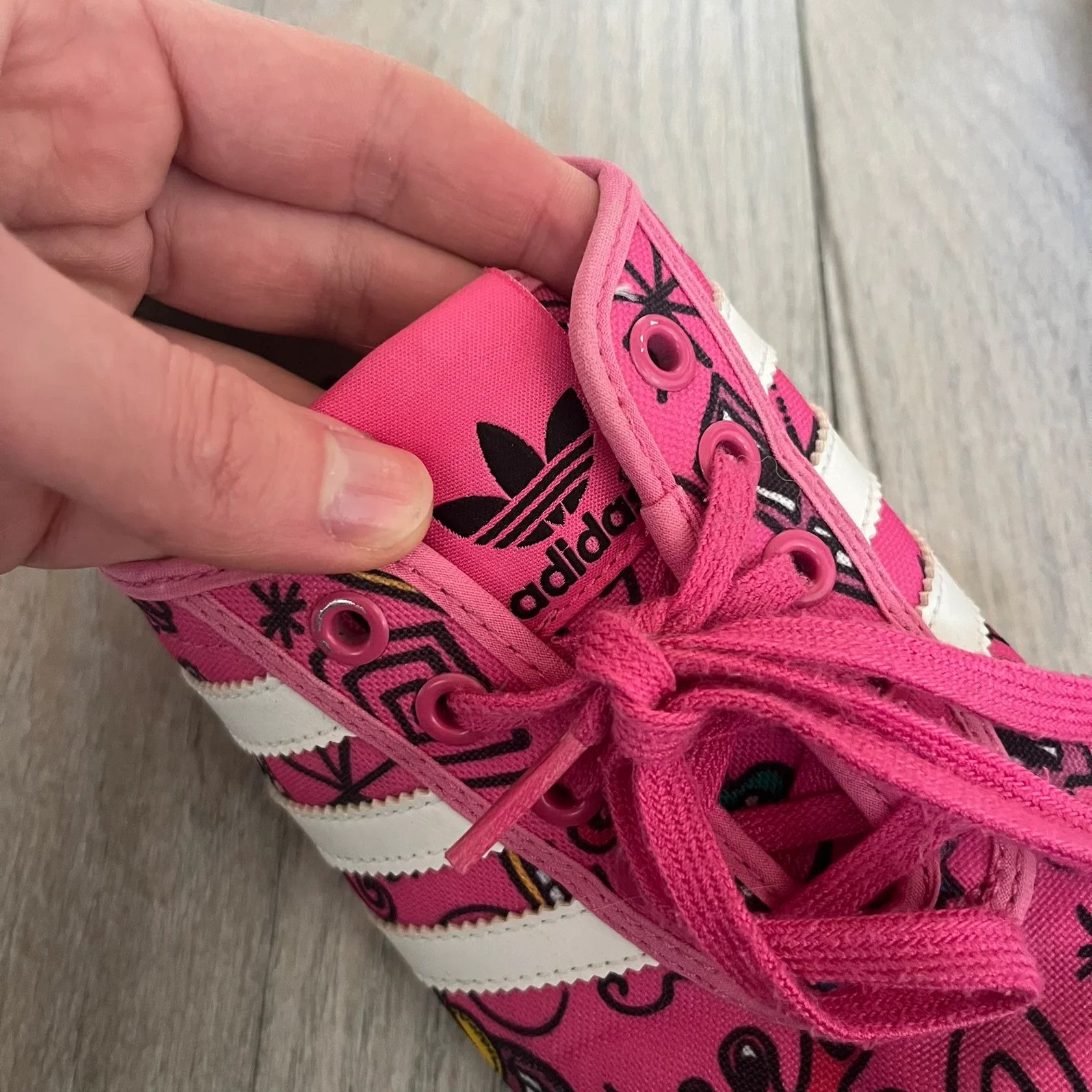 Adidas × Jeremy Scott Jeremy Scott x adidas 2014 P-Sole “Pink” Sneakers Size US 6 / IT 36 - 5 Thumbnail