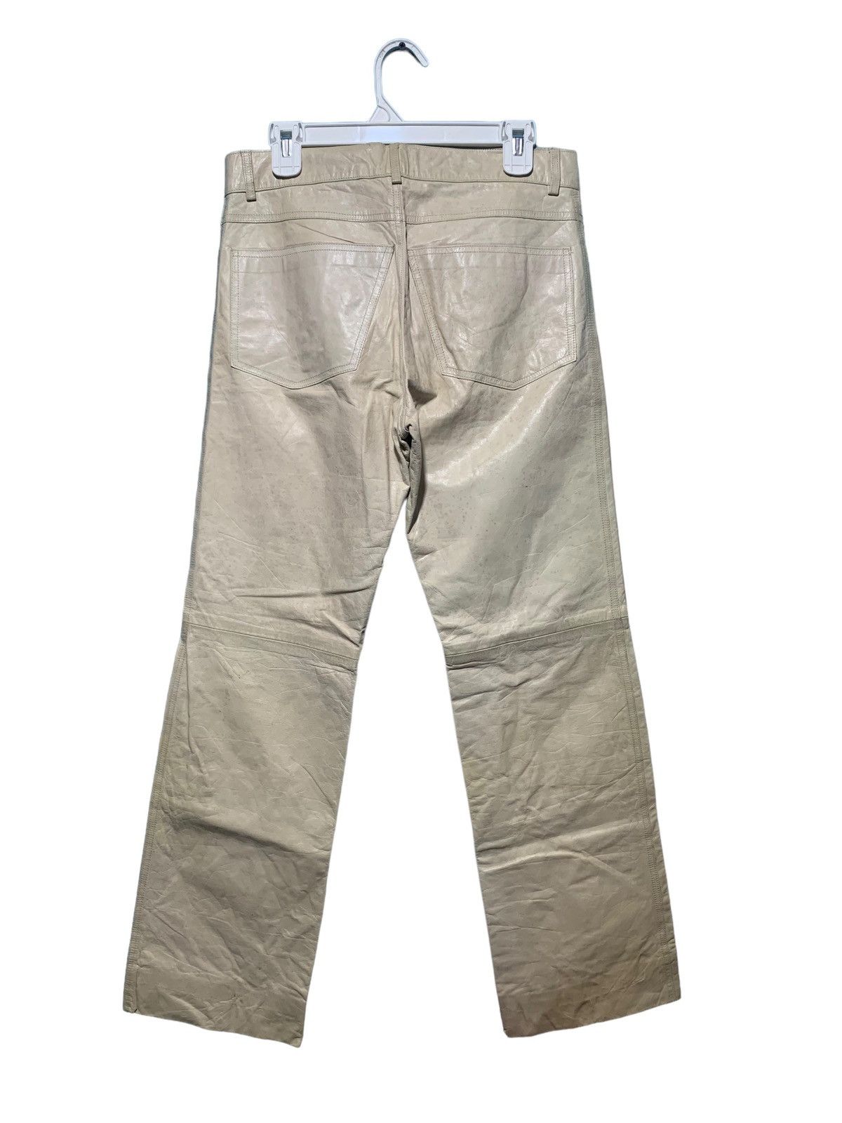 Vintage Vintage acetate flare leather pants made in canada Size US 32 / EU 48 - 15 Thumbnail