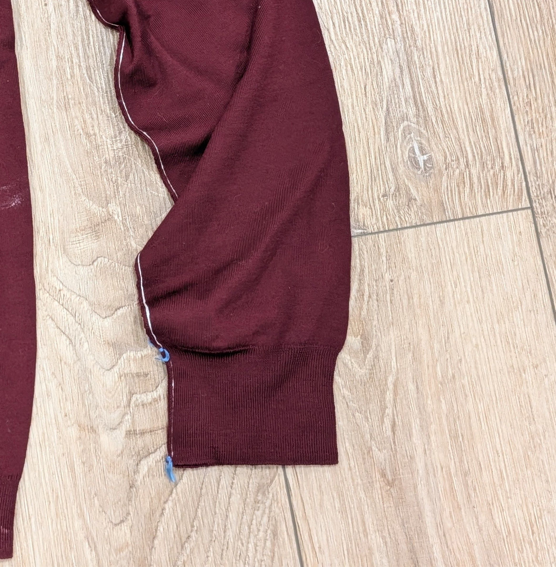 Maison Margiela Maison Margiela Wool Crewneck Sweater Bordeaux Large Size US L / EU 52-54 / 3 - 4 Thumbnail